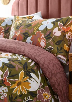 furn. Asterea Modern Floral Duvet Cover Set