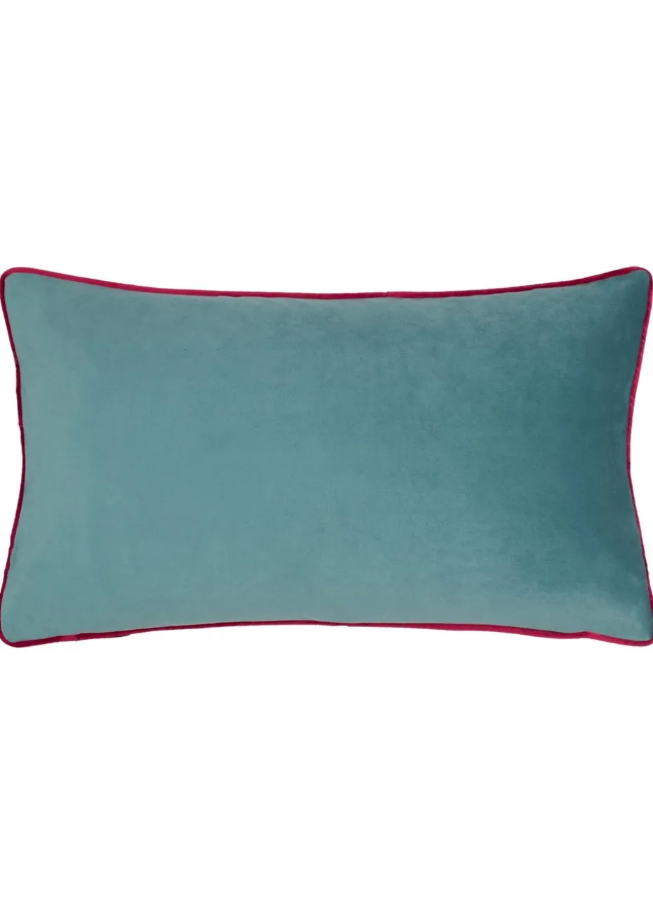 furn. Beetalis Piped Velvet Filled Cushion (30cm x 50cm)