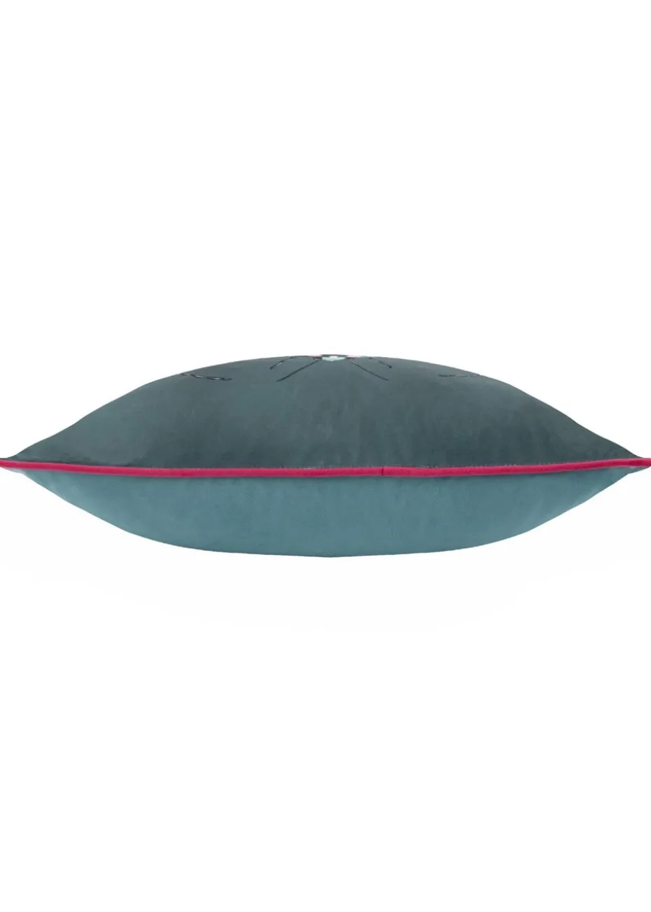 furn. Beetalis Piped Velvet Filled Cushion (30cm x 50cm)