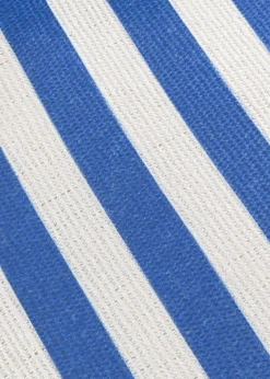 furn. Blue Deck Stripe Woven Outdoor Outdoor Cushion