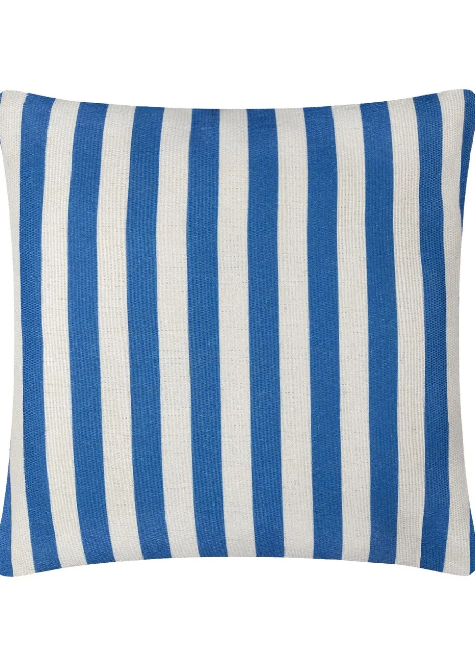 furn. Blue Deck Stripe Woven Outdoor Outdoor Cushion