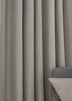 furn. Dawn 100% Blackout Thermal Pencil Pleat Curtains