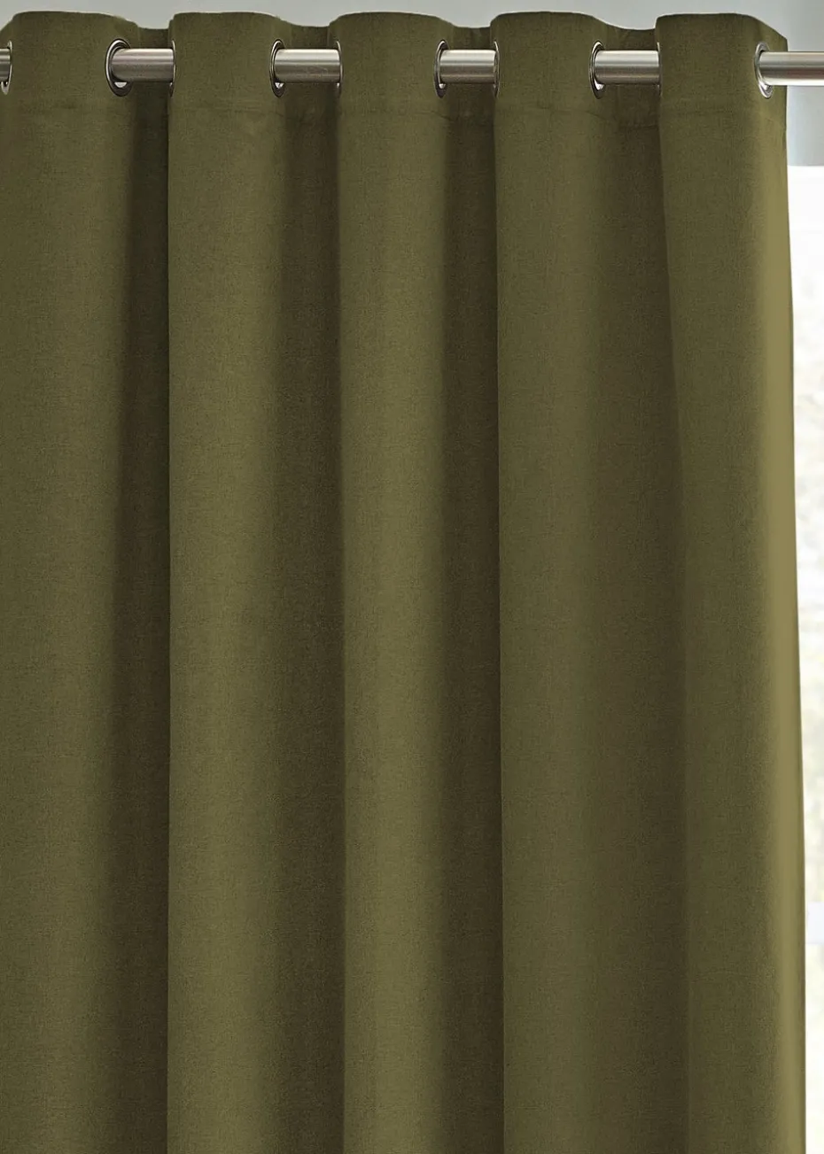 furn. Dawn 100% Blackout Thermal Eyelet Curtains