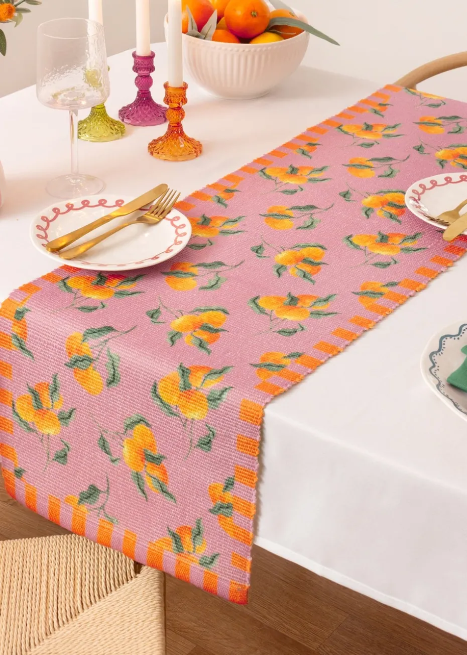 furn. Oranges Table Runner (230 x 35cm)