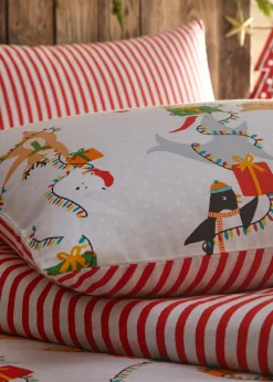 furn. Santas Workshop Christmas Duvet Cover Set