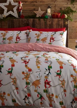 furn. Santas Workshop Christmas Duvet Cover Set