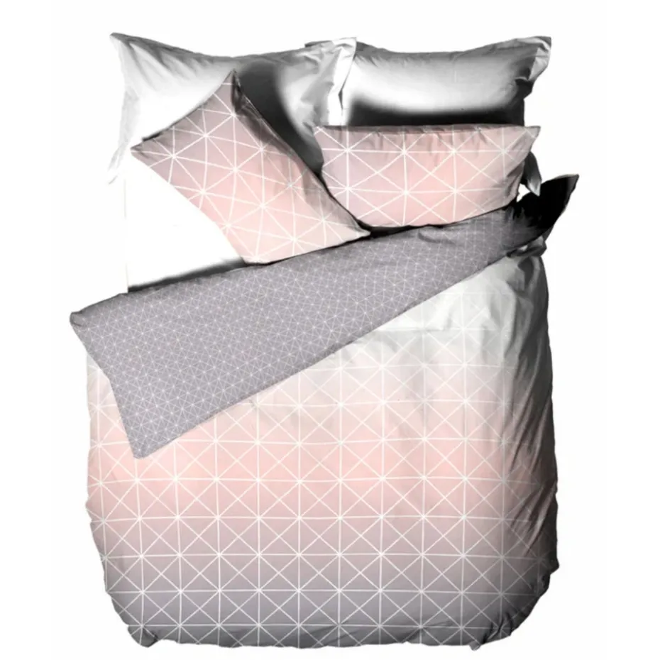 furn. Spectrum Geometric Gradient Duvet Cover Set