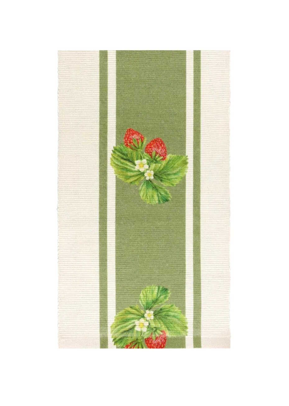 furn. Strawberry Table Runner (230 x 35cm)