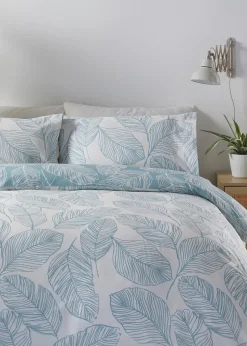 Fusion Matteo Blue Duvet Cover Set