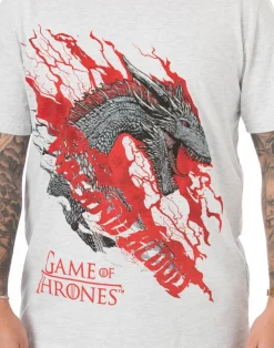 Game of Thrones White Dragon Graphic Pyjama Set