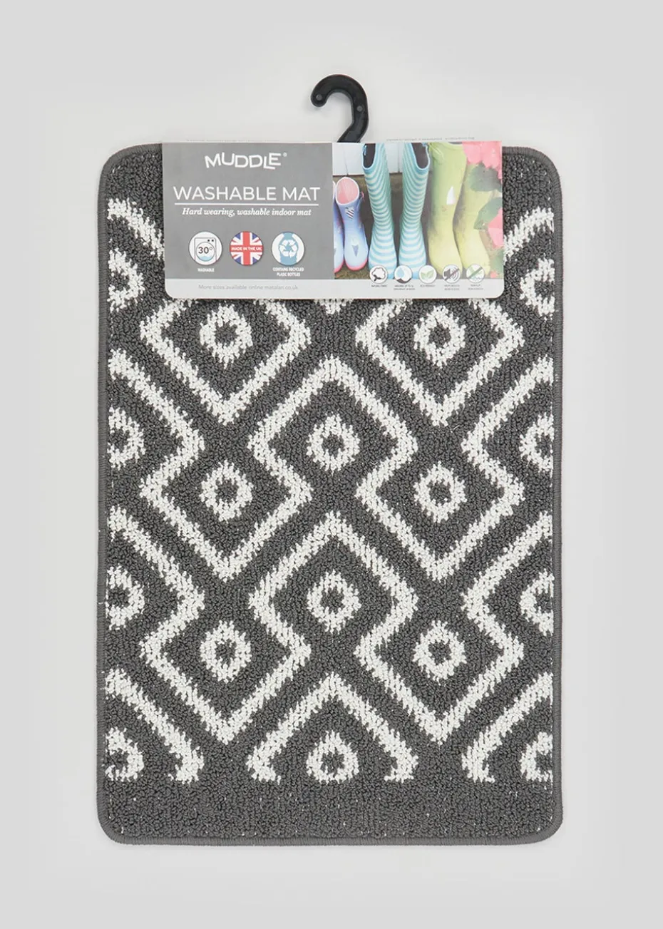 Geometric Muddle Mat (75cm x 50cm)