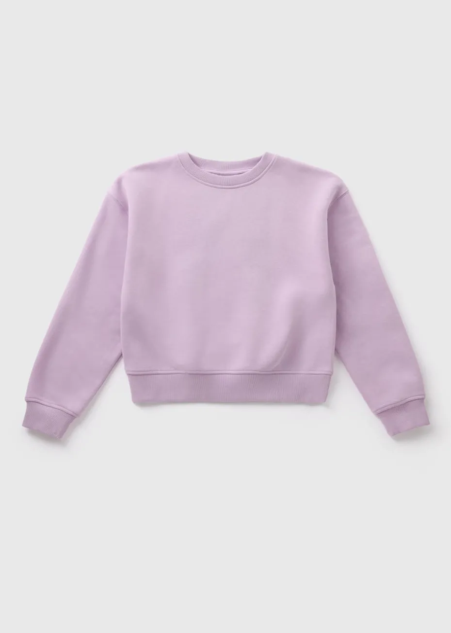 Girls Lilac Los Angeles Sweatshirt (7-15yrs)