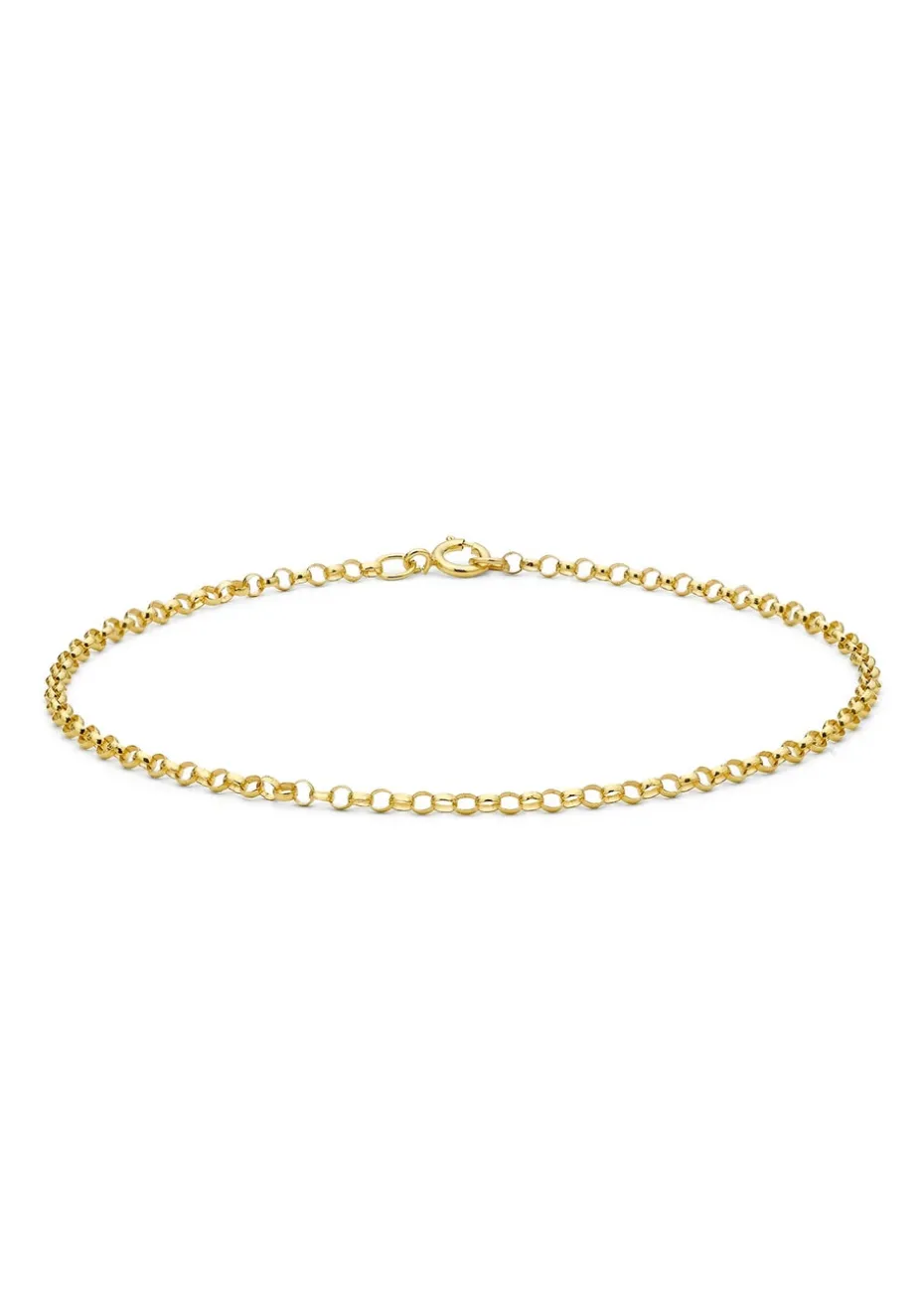 Golden Moments 9ct Yellow Gold Belcher Bracelet