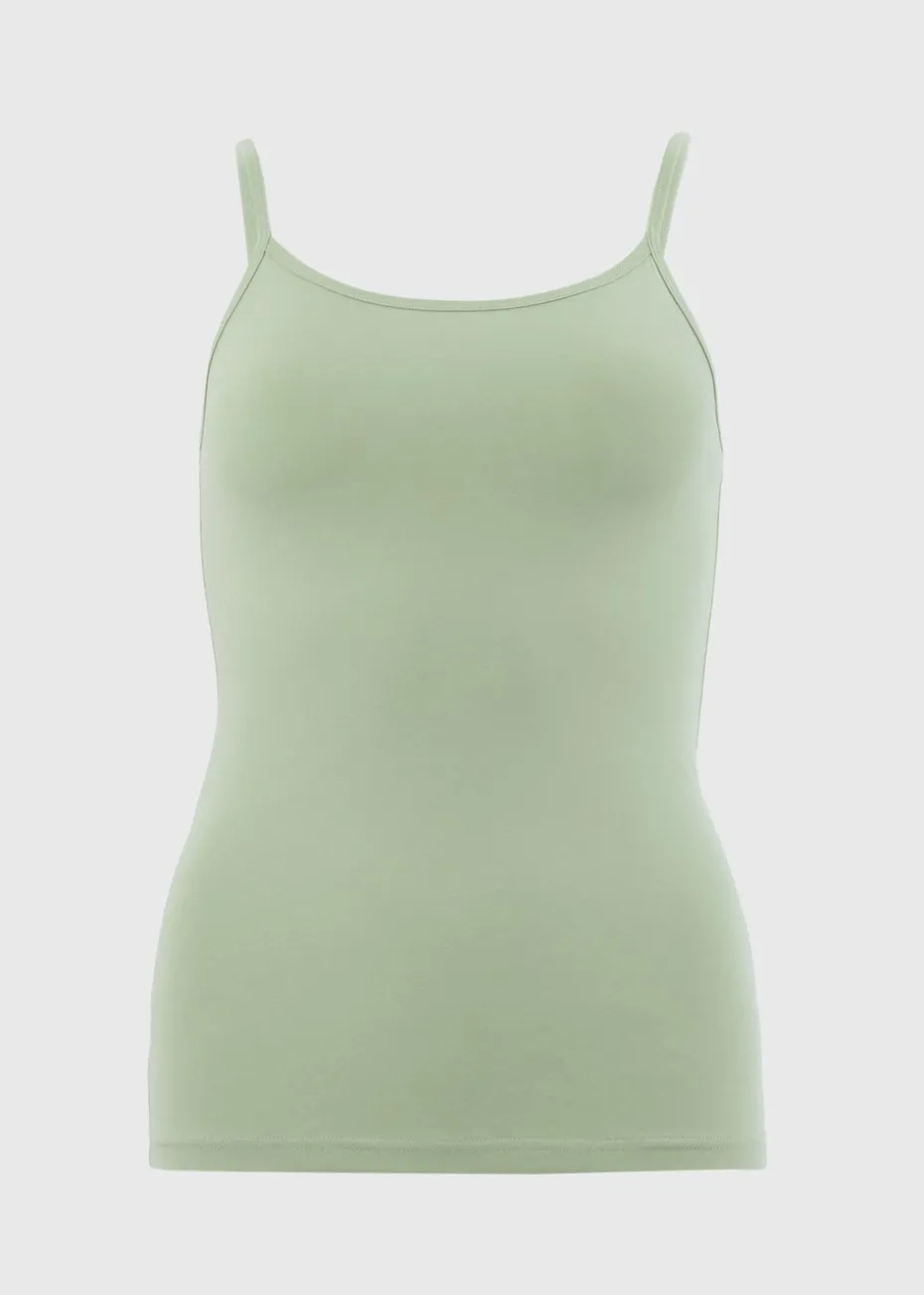 Green Cami Top