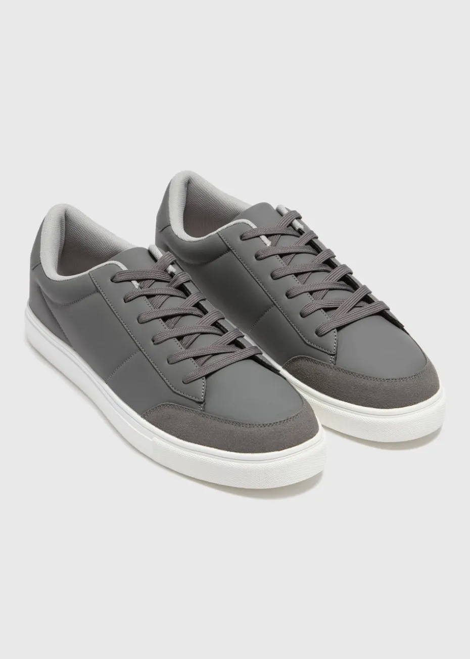 Grey Basic Trainers