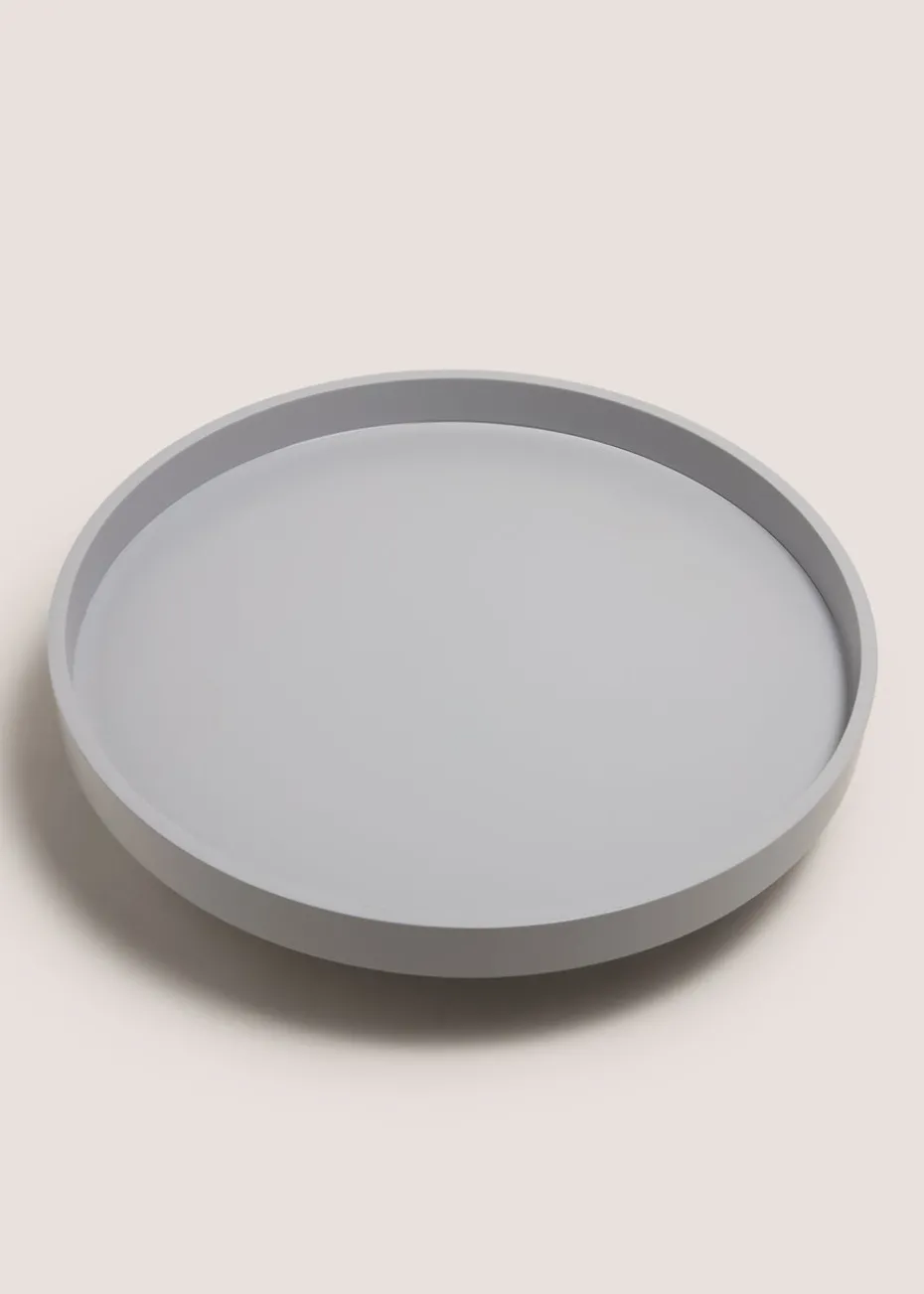 Grey Footed Tray