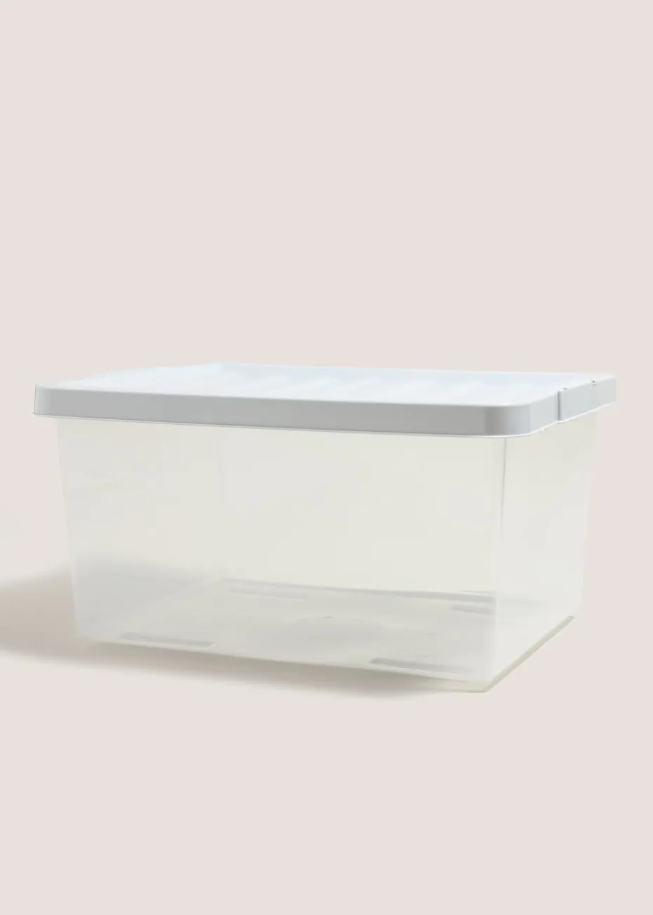 Grey Lid Storage Box (80 Litres)