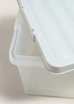 Grey Lid Storage Box (27 Litres)