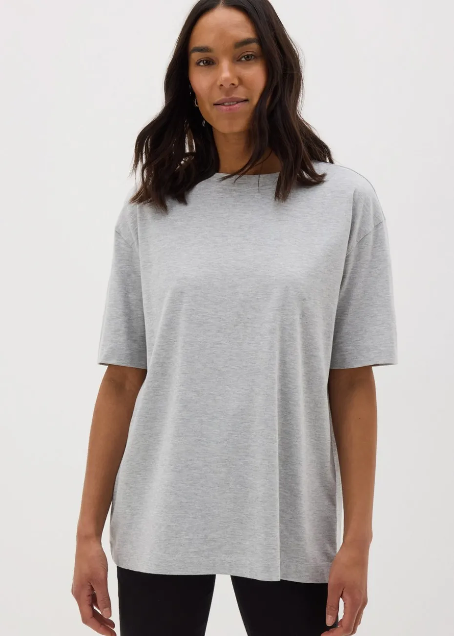 Grey Oversized T-Shirt