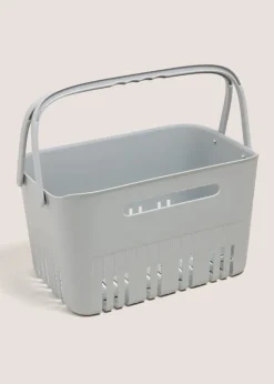 Grey Plastic Basket