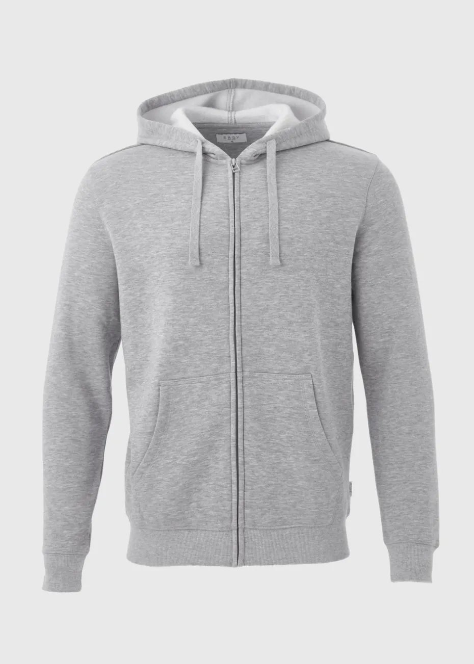 Grey Zip Up Hoodie