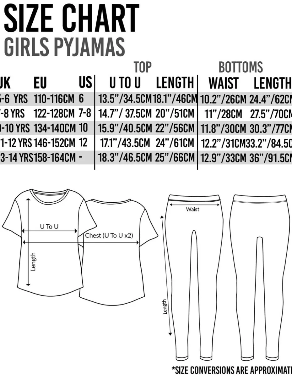 Harry Potter Girls Purple Hogwarts Crest Pyjama Set (5 - 14 Years)