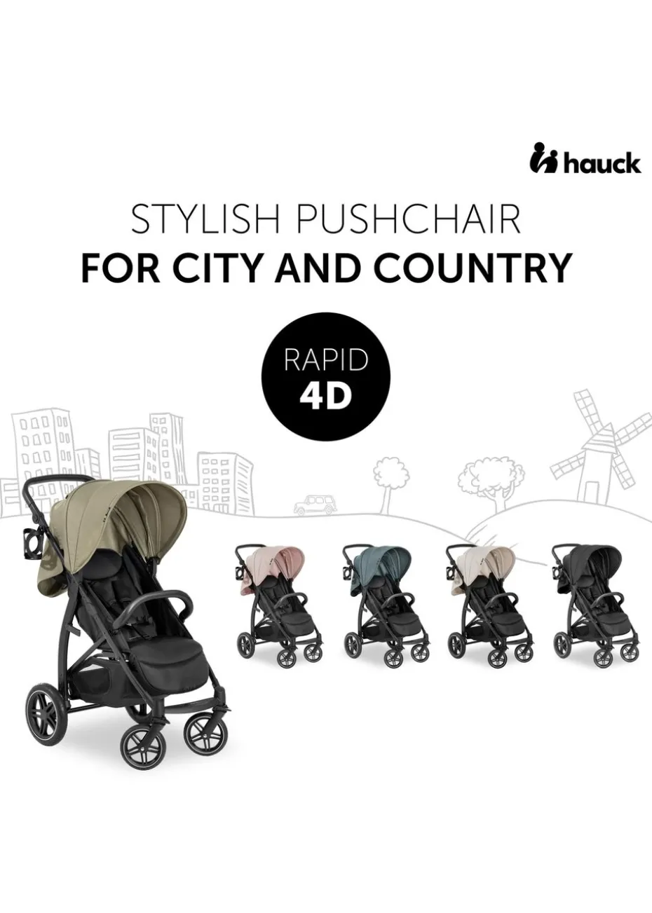Hauck Black Rapid 4D Pushchair