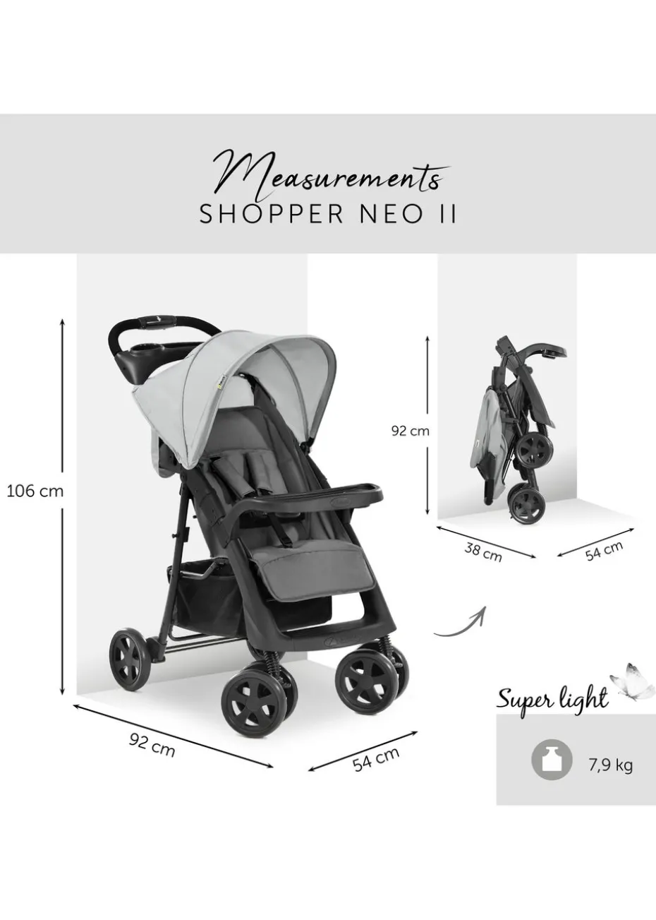 Hauck Grey Shopper Neo II Pushchair