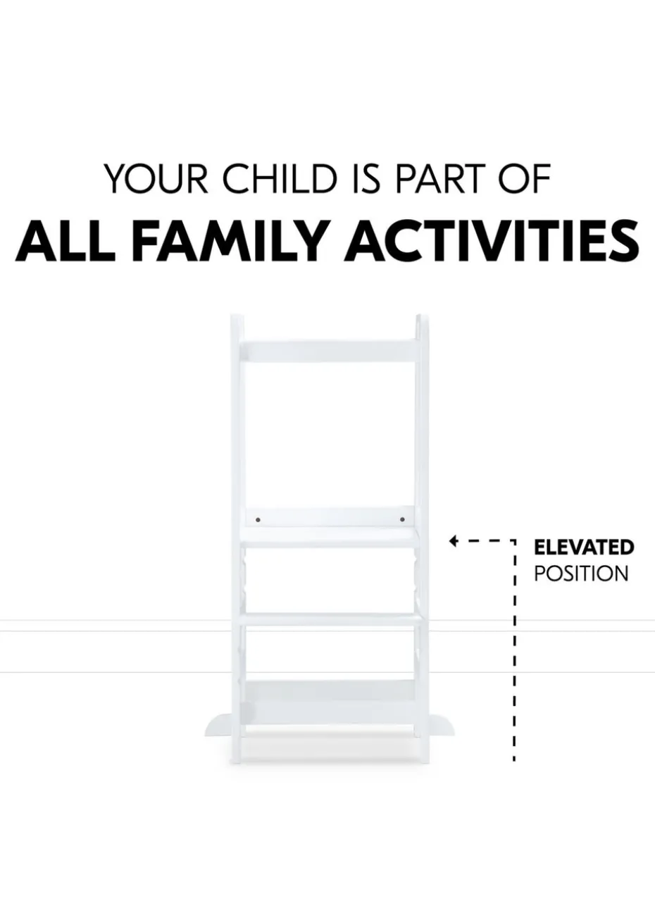 Hauck White Learn N Explore Montessori Learning Tower