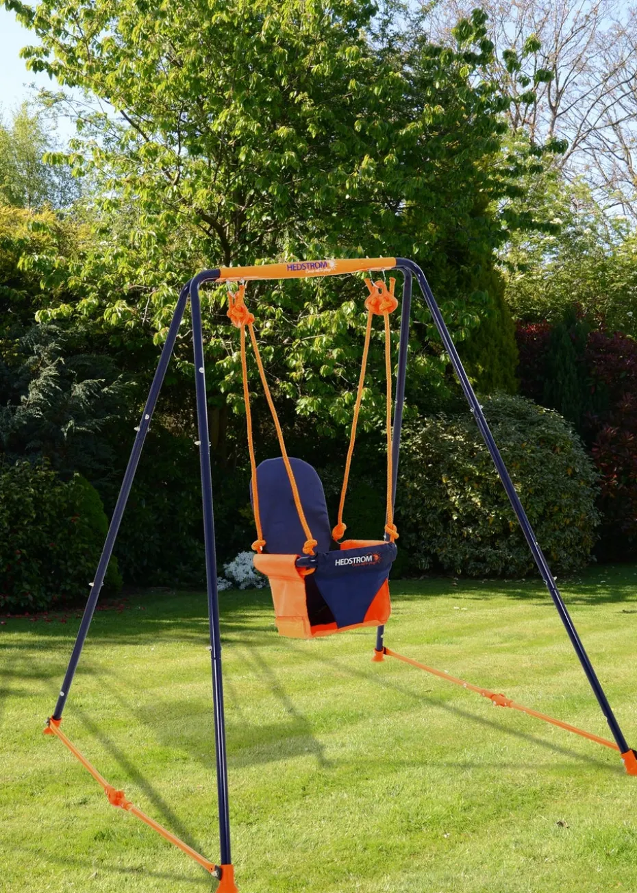 Hedstrom Fast Folding Musical Toddler Swing