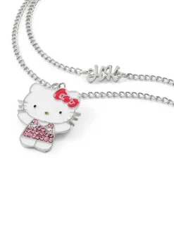 Hello Kitty Silver Plated Necklace Card Box  2pc