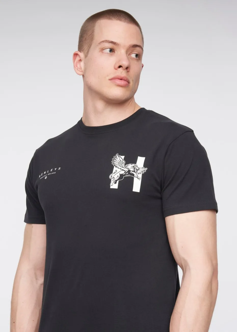 Henleys Black Kilhen T-Shirt