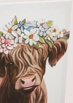 Highland Cow Canvas