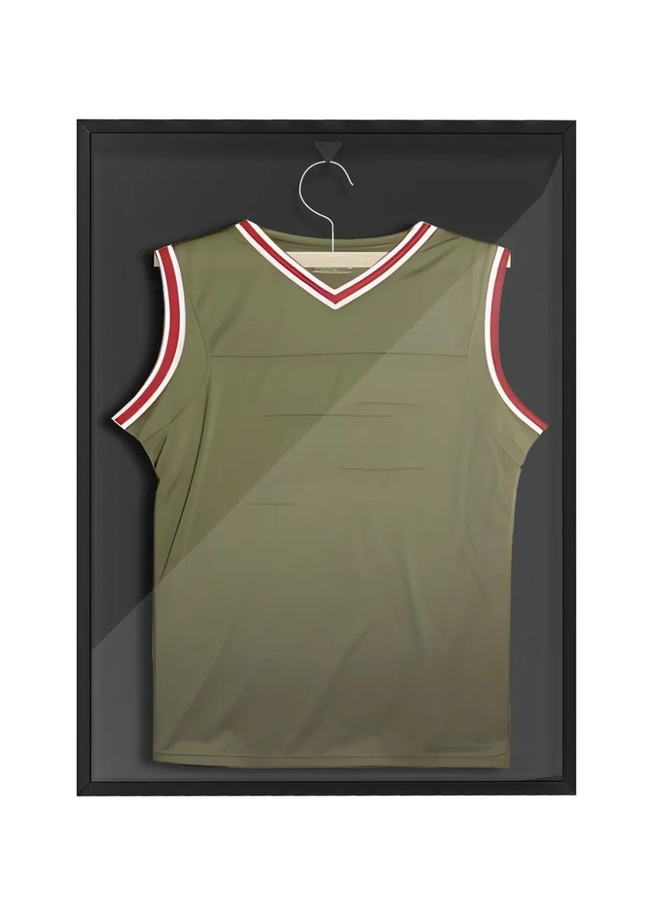 HOMCOM Football Shirt Frame with UV Protection Acrylic Panel
