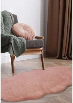 Homemaker Blush Luxury Fur Double Rug