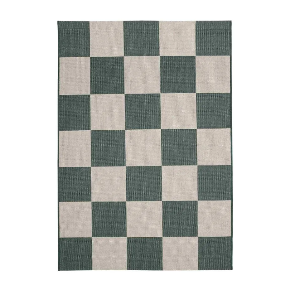 Homemaker Green Chequer Rug