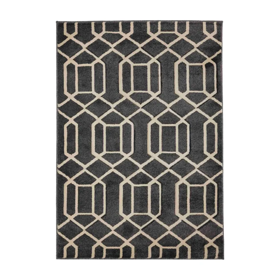 Homemaker Lattice Grey Rug