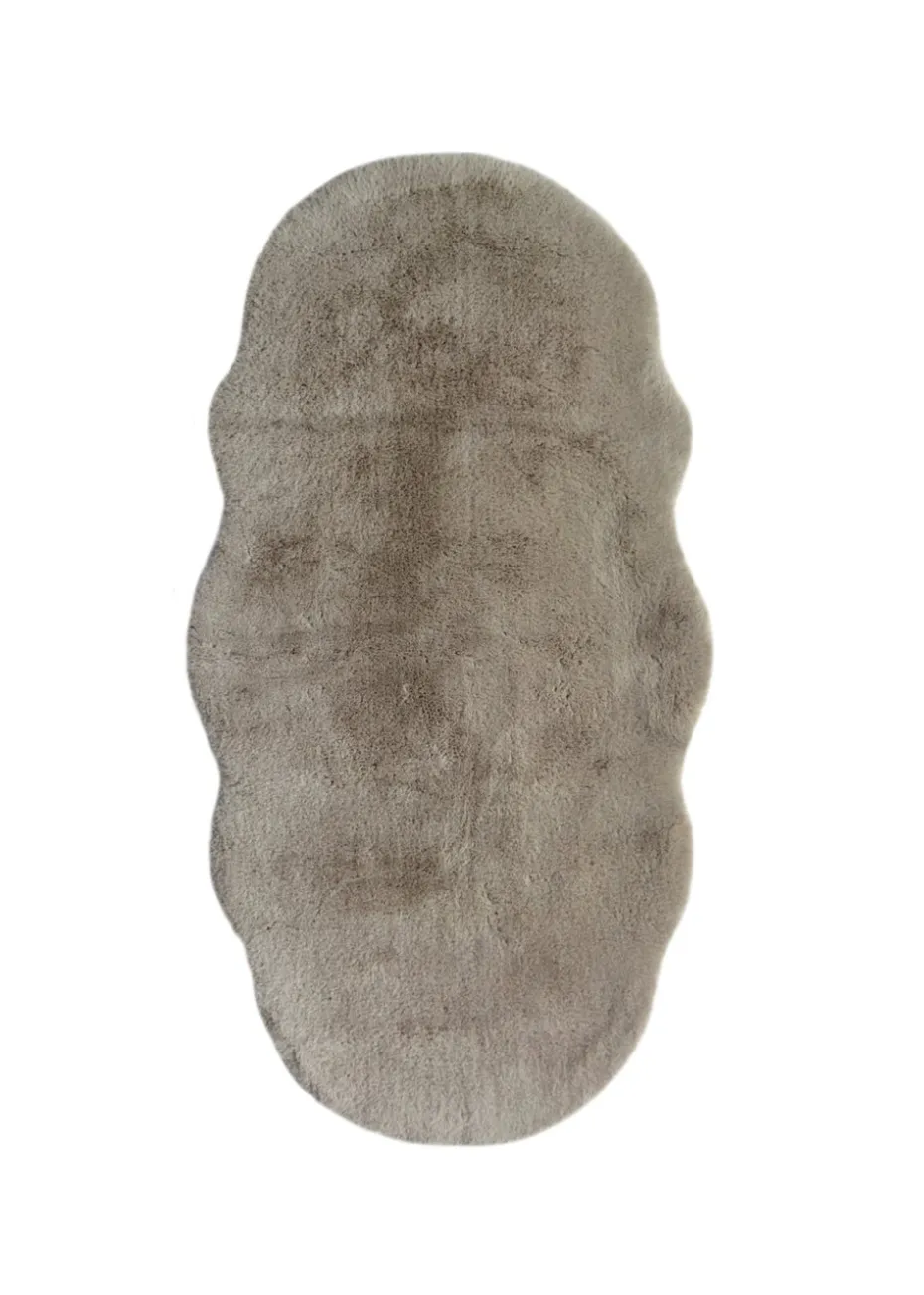 Homemaker Natural Luxury Fur Double Rug