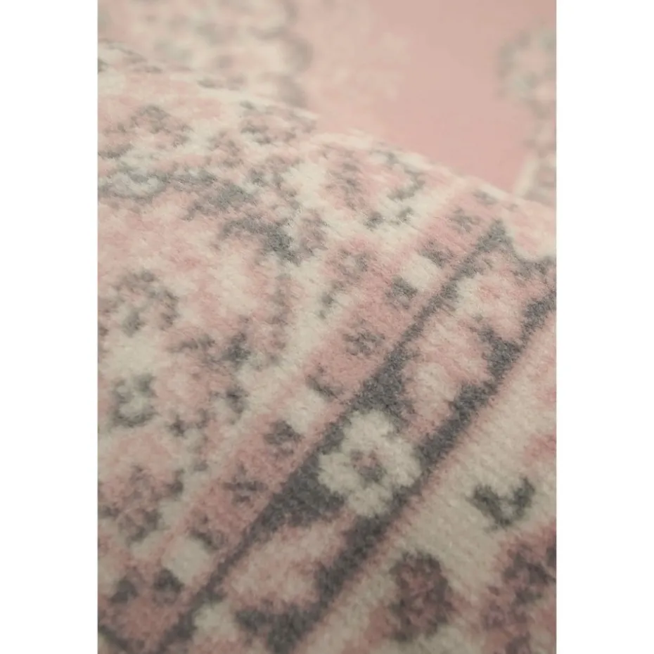 Homemaker Pink Traditional Rug