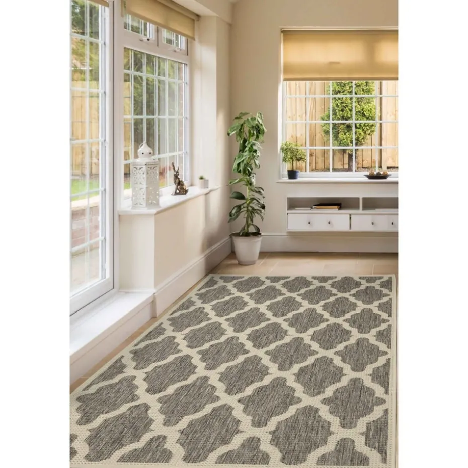 Homemaker Steel Trellis Gel Flatweave