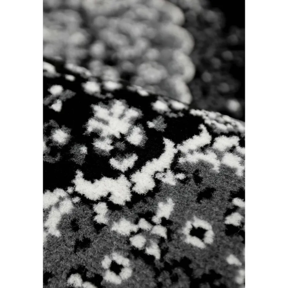 Homemaker Traditional Black Round Rug