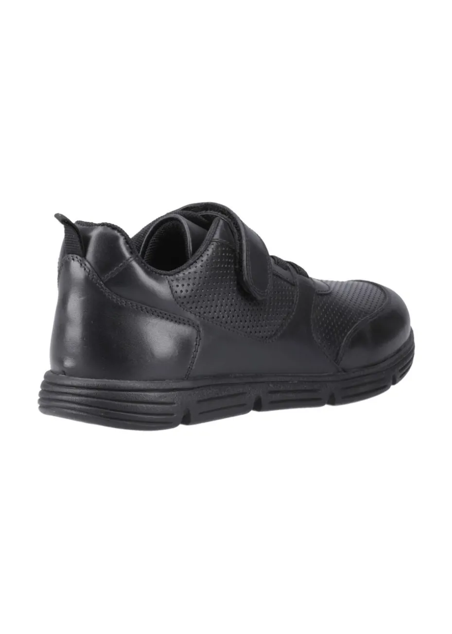 Hush Puppies Black Alfie Bungee Junior