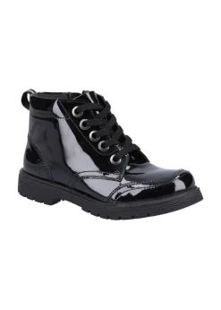 Hush Puppies Black Jolie Patent Senior Chelsea
