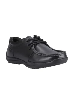 Hush Puppies Black Mackenzie Wallabee Senior
