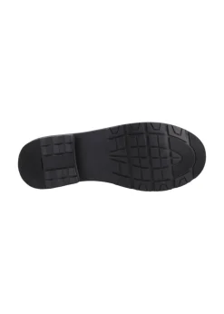 Hush Puppies Boys Black Brian Senior School Shoes (Older 3-6)
