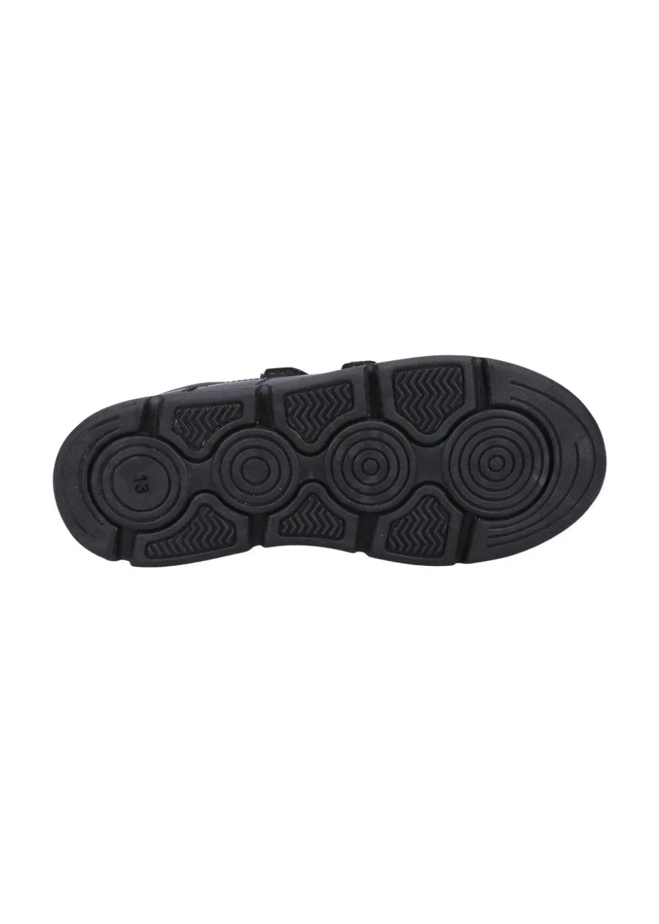 Hush Puppies Boys Black Lucas Junior School Shoes (Younger 10-Older 2)