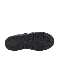 Hush Puppies Boys Black Lucas Senior School Shoes (Older 3-6)