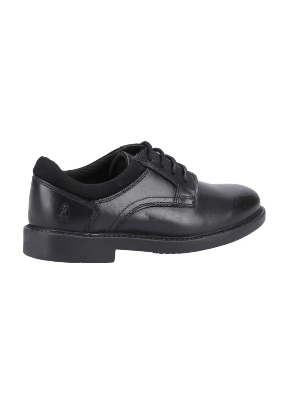 Hush Puppies Boys Black Tommy Senior School Shoes (Older 7-10)