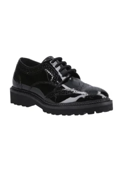 Hush Puppies Gabi Lace Up Patent Senior