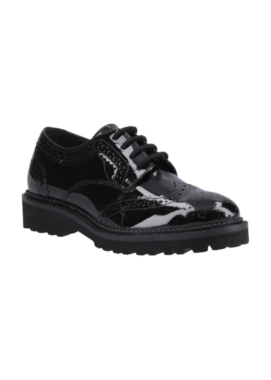 Hush Puppies Gabi Lace Up Patent Senior